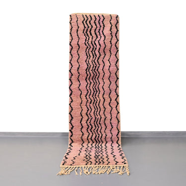 Moroccan Vintage Runner Rug 2.3 x 8.6 feet / 71 x 262 cm - Ettilux Home